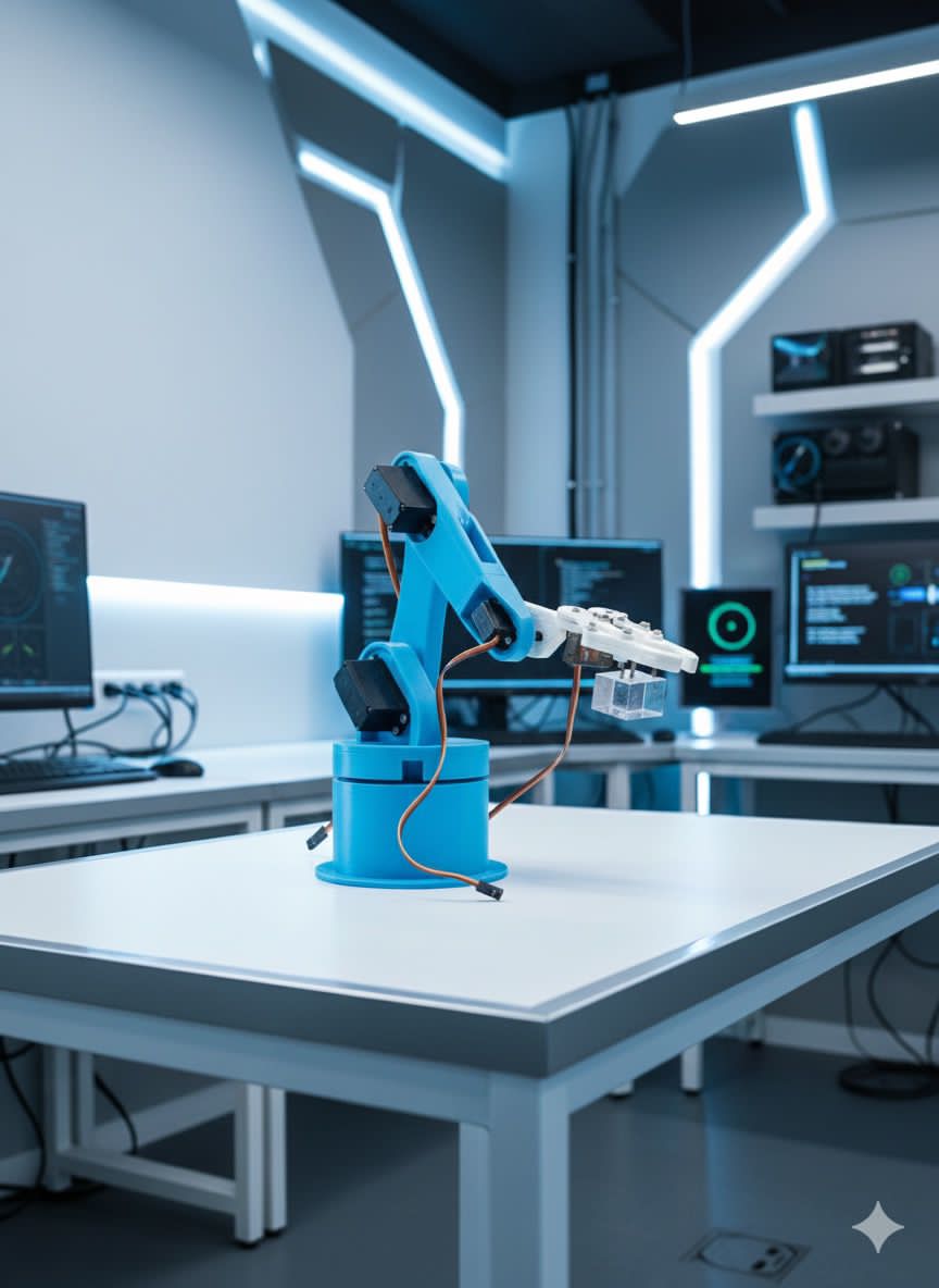 پک بازو رباتیک با موتور ها